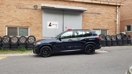 리더스휠 BMW F95 X5M 휠복원 올검정 휠도색 분채도색 / 시흥시 죽율동