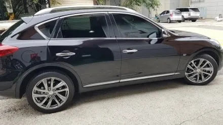 인피니티 QX50 휠복원 고스트크롬 휠도색 분체도색 / 시흥시 죽율동