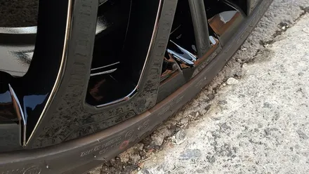 리더스휠 쌍용 토레스 휠복원 검정 블랙휠 휠도색 분체도장 / 시흥시 죽율동