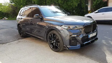 BMW G07 X7 블랙 하이그로시 휠도색 휠복원 분체도장 / 시흥시 죽율동