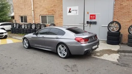 BMW F06 640D 그란쿠페 휠복원 373M휠 순정 실버 휠도색  분체도색 리더스휠 / 시흥시 죽율동