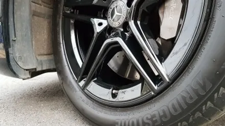 벤츠 S400 19인치 휠복원 블랙 휠도색 분체도색 부천휠도색 / 시흥시 죽율동