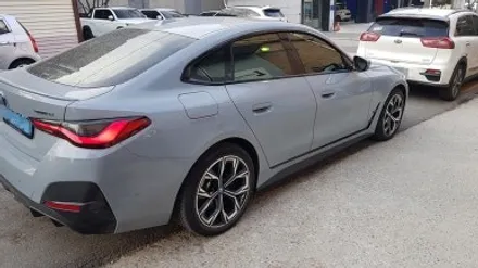 BMW i4 19인치 860m 휠복원 다이아몬드 컷팅 휠도색 분체도색 / 시흥시 죽율동