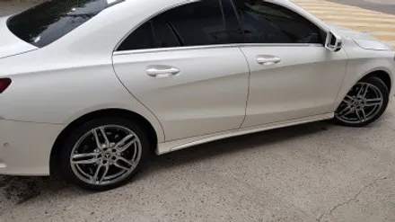 벤츠 CLA 220 휠복원 고스트크롬 휠도색 분채도장 리더스휠 / 시흥시 죽율동