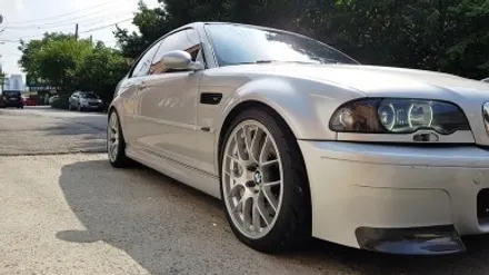 BMW E46 M3 163M 휠복원 하이퍼실버 휠도색 분채도장 리더스휠 / 시흥시 죽율동