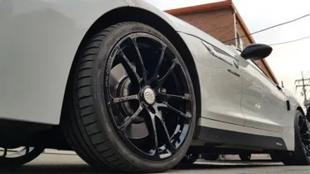 BMW E89 Z4 블랙유광 휠복원 휠도색 분체도색 리더스휠 / 시흥시 죽율동