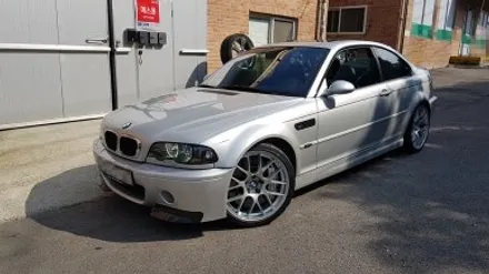 BMW E46 M3 163M 휠복원 하이퍼실버 휠도색 분채도장 리더스휠 / 시흥시 죽율동
