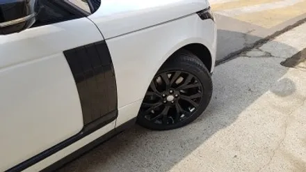 랜드로버 L405 보그 21인치 블랙휠 휠복원 휠도색 분채도색 리더스휠 / 시흥시 죽율동