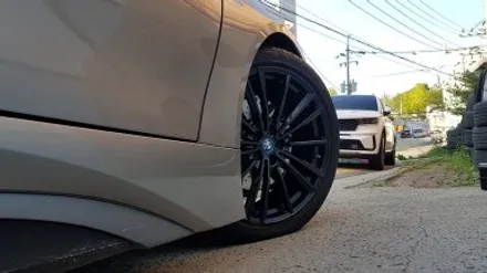 BMW i8 로드스터 휠복원 무광블랙 휠도색 분체도장 리더스휠 / 시흥시 죽율동