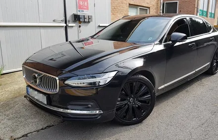 볼보 S90 B5 휠복원 블랙유광 휠도색 분체도색 리더스휠 / 시흥시 죽율동