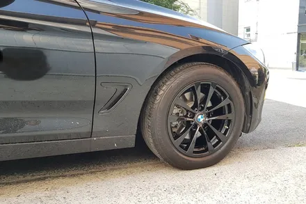 리더스휠 BMW 3GT 휠스크래치 휠복원 블랙휠 휠도색 분체도장 / 시흥시 죽율동