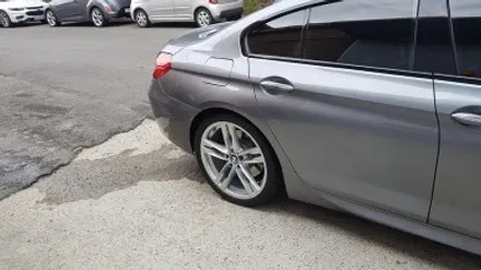 BMW F06 640D 그란쿠페 휠복원 373M휠 순정 실버 휠도색  분체도색 리더스휠 / 시흥시 죽율동