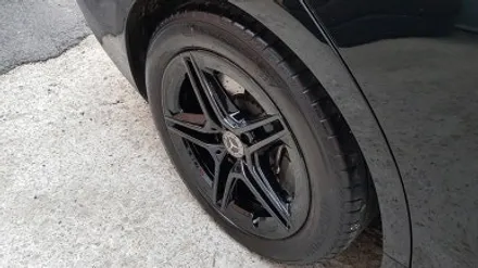 벤츠 S400 19인치 휠복원 블랙 휠도색 분체도색 부천휠도색 / 시흥시 죽율동