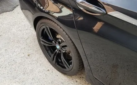BMW F10 M5 20인치 블랙휠 휠복원 재 휠도색 분체도장 / 시흥시 죽율동