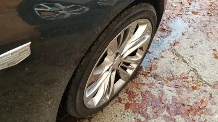 캐딜락 CT6 휠복원 및 하이퍼블랙 분체도장 휠도색 리더스휠 / 시흥시 죽율동