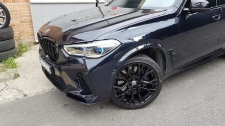 리더스휠 BMW F95 X5M 휠복원 올검정 휠도색 분채도색 / 시흥시 죽율동