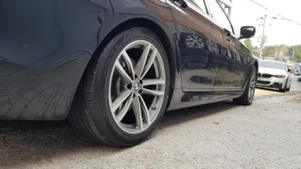 BMW G11 740D 647M 휠복원 메탈 다이아몬드커팅 휠도색 분체도장 / 시흥시 죽율동