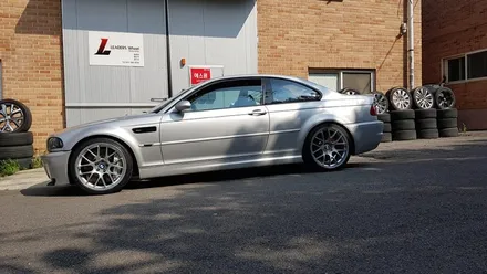 BMW E46 M3 163M 휠복원 하이퍼실버 휠도색 분채도장 리더스휠 / 시흥시 죽율동