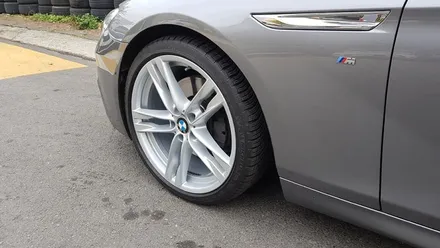 BMW F06 640D 그란쿠페 휠복원 373M휠 순정 실버 휠도색  분체도색 리더스휠 / 시흥시 죽율동