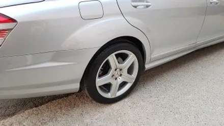 벤츠 W221 S550 휠복원 실버 컬러 휠도색 분체도색 / 시흥시 죽율동