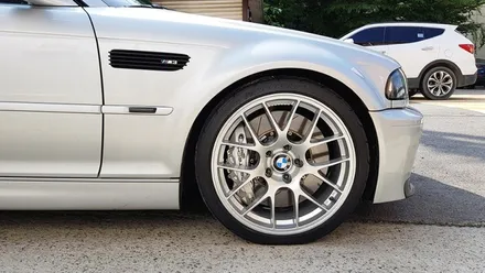 BMW E46 M3 163M 휠복원 하이퍼실버 휠도색 분채도장 리더스휠 / 시흥시 죽율동