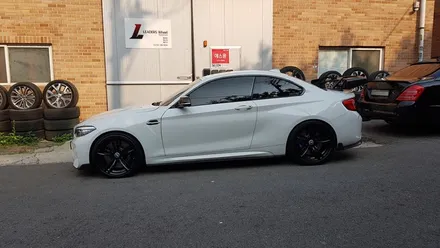BMW F87 M2 휠복원 하이그로시 블랙 분체도색 휠도색 리더스휠 / 시흥시 죽율동