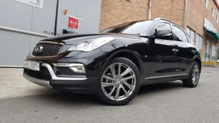 인피니티 QX50 휠복원 고스트크롬 휠도색 분체도색 / 시흥시 죽율동