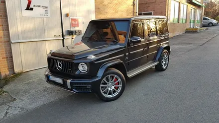 리더스휠 벤츠 지바겐 G63AMG 휠복원 블랙하이퍼 휠도색 분체도색 / 시흥시 죽율동