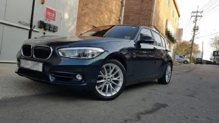 BMW 2세대 F20 118D 펄실버 휠복원 휠도색 분체도장 / 시흥시 죽율동