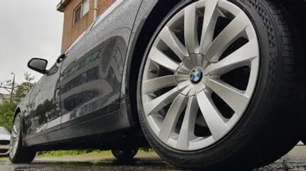 BMW 7시리즈 750LD 휠파임 휠복원 휠도색 실버 분채도색 / 시흥시 죽율동