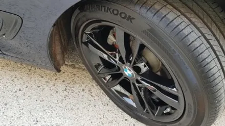 BMW 3시리즈 GT 3GT 유광블랙 휠복원 휠도색 분체도장 / 시흥시 죽율동