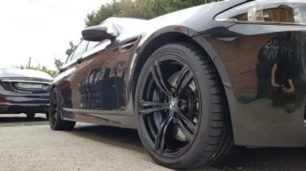 BMW F10 M5 20인치 블랙휠 휠복원 재 휠도색 분체도장 / 시흥시 죽율동