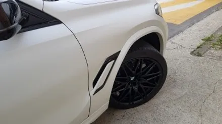 BMW X6M 휠복원 유광블랙 휠도색 분체도장 리더스휠 / 시흥시 죽율동