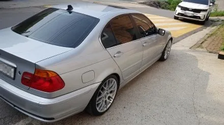 BMW 4세대 E46 320i 실버 휠복원 휠도색 분채도색 리더스휠 / 시흥시 죽율동