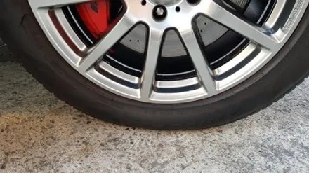 리더스휠 벤츠 지바겐 G63AMG 휠복원 블랙하이퍼 휠도색 분체도색 / 시흥시 죽율동