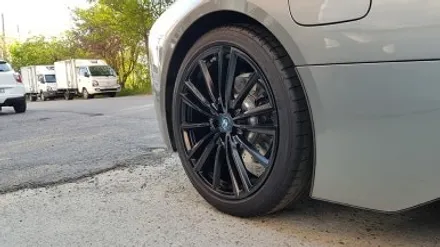BMW i8 로드스터 휠복원 무광블랙 휠도색 분체도장 리더스휠 / 시흥시 죽율동