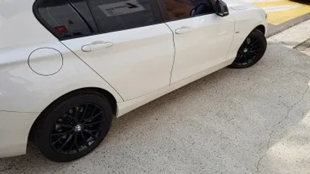 BMW 1시리즈 118D 휠복원 블랙휠 휠도색 분체도장 리더스휠 / 시흥시 죽율동
