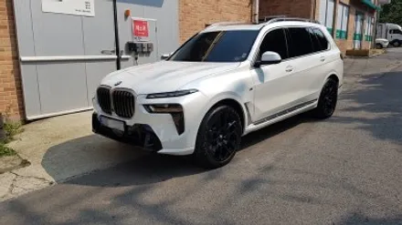 BMW X7 LCI 휠복원 검정 휠도색 분채도장 리더스휠 / 시흥시 죽율동