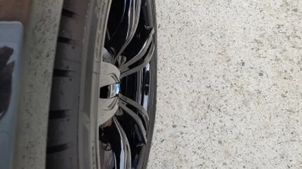 BMW F10 M5 20인치 블랙휠 휠복원 재 휠도색 분체도장 / 시흥시 죽율동