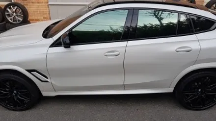 BMW X6M 휠복원 유광블랙 휠도색 분체도장 리더스휠 / 시흥시 죽율동