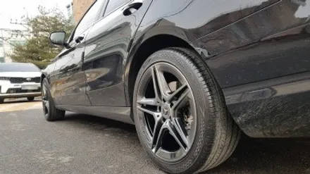 리더스휠 벤츠 4세대 C클래스 W205 고스트크롬 휠복원 휠도색 분체도장 광명휠복원 / 시흥시 죽율동