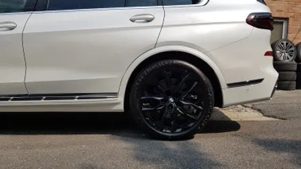 BMW X7 LCI 휠복원 검정 휠도색 분채도장 리더스휠 / 시흥시 죽율동