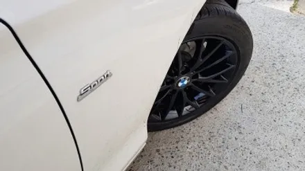 BMW 1시리즈 118D 휠복원 블랙휠 휠도색 분체도장 리더스휠 / 시흥시 죽율동