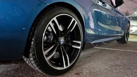 BMW M2 휠복원 437M휠 블랙 다이아커팅 휠도색 분체도장 리더스휠 / 시흥시 죽율동