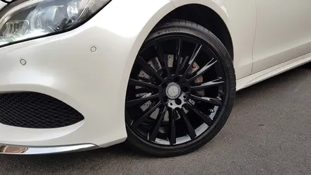 벤츠 CLS400 휠복원 방법 및 블랙유광 휠도색 분체도장 / 시흥시 죽율동