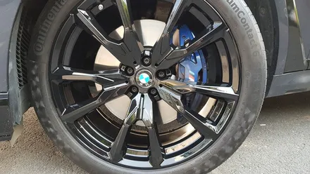 BMW G07 X7 블랙 하이그로시 휠도색 휠복원 분체도장 / 시흥시 죽율동