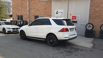 벤츠 ML GLE250 휠복원 다크 크롬쉐도우 휠도색 분체도장 리더스휠 / 시흥시 죽율동