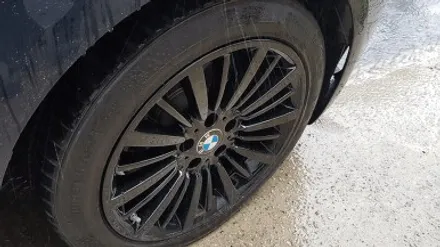 BMW 그란투리스모 320D 휠복원 블랙 하이그로시 휠도색 분체도장 / 시흥시 죽율동