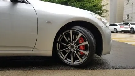 인피니티 G37S 쿠페휠 휠복원 크롬쉐도우 휠도색 분체도색 리더스휠 / 시흥시 죽율동