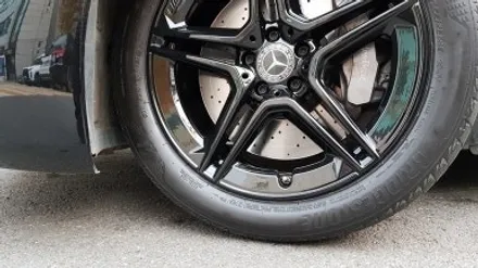 벤츠 S400 19인치 휠복원 블랙 휠도색 분체도색 부천휠도색 / 시흥시 죽율동